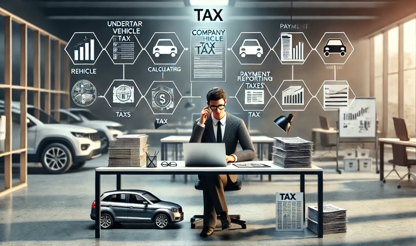 Ilustrasi cara menangani pajak kendaraan perusahaan - SMR Konsultan Pajak Profesional Jakarta