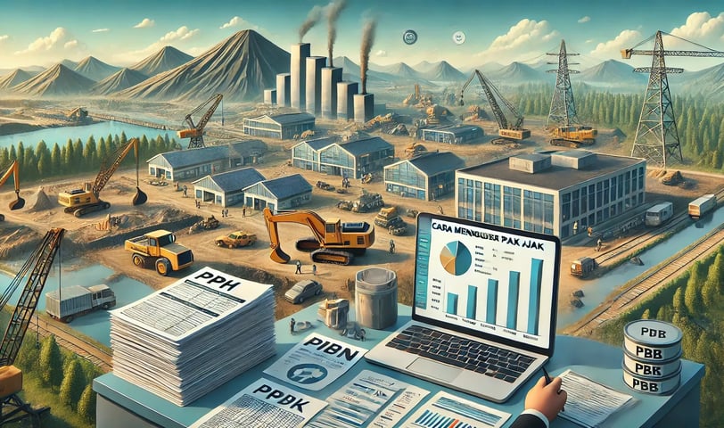 Ilustrasi cara mengurus pajak perusahaan pertambangan - SMR Konsultan Pajak Profesional Jakarta