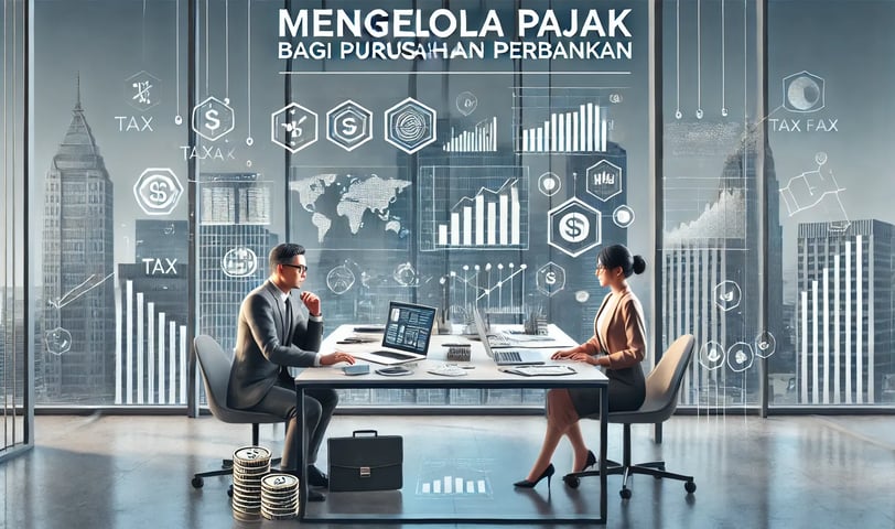 Ilustrasi mengelola pajak bagi perusahaan perbankan - SMR Konsultan Pajak Profesional Jakarta