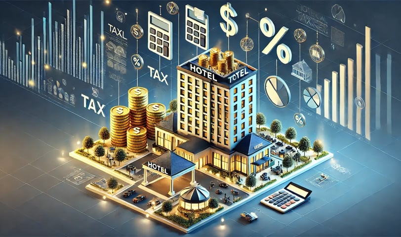 Ilustrasi mengelola pajak perusahaan perhotelan - SMR Konsultan Pajak Profesional Jakarta