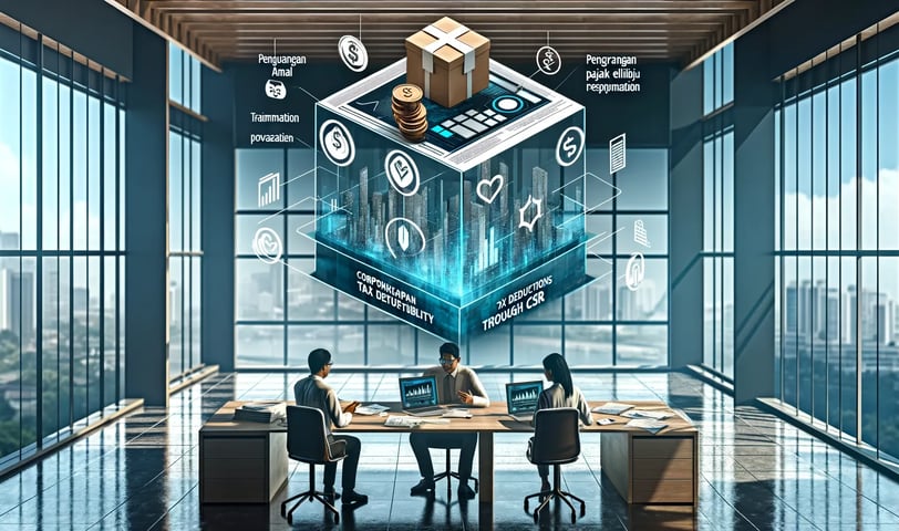 Ilustrasi optimalisasi pajak lewat csr - SMR Konsultan Pajak Profesional Jakarta