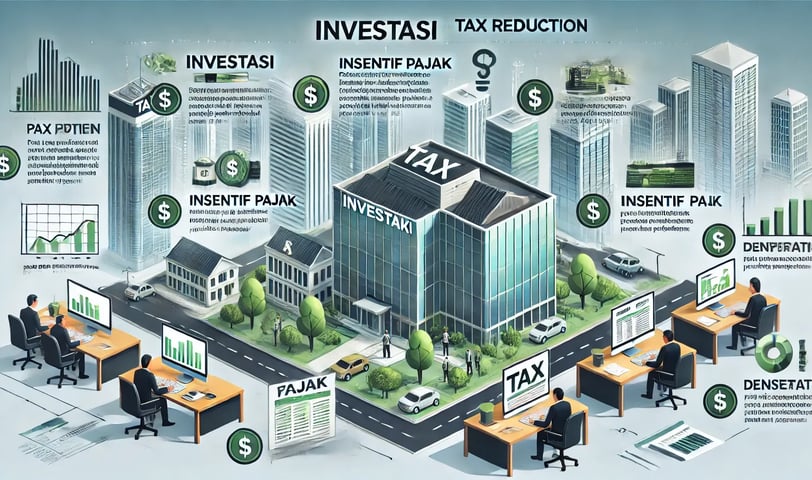 Ilustrasi pengurangan pajak melalui investasi yang maksimal - SMR Konsultan Pajak Jakarta