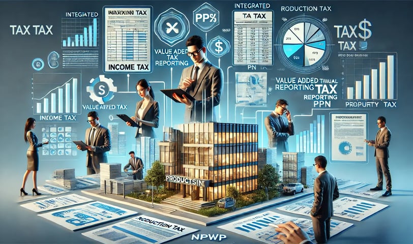 Panduan mengurus pajak perusahaan produksi - SMR Konsultan Pajak Bekasi