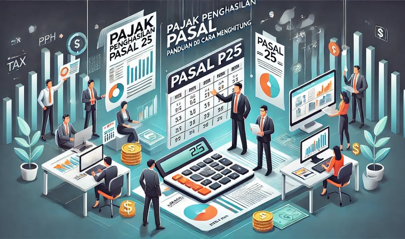 Ilustrasi cara menghitung PPh Pasal 25 - SMR Konsultan Pajak Profesional