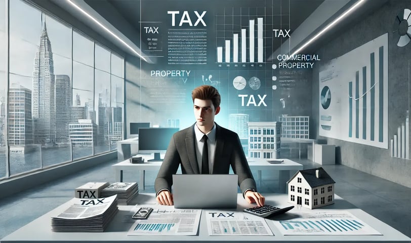 Ilustrasi mengelola pajak properti komersial - SMR Konsultan Pajak Profesional
