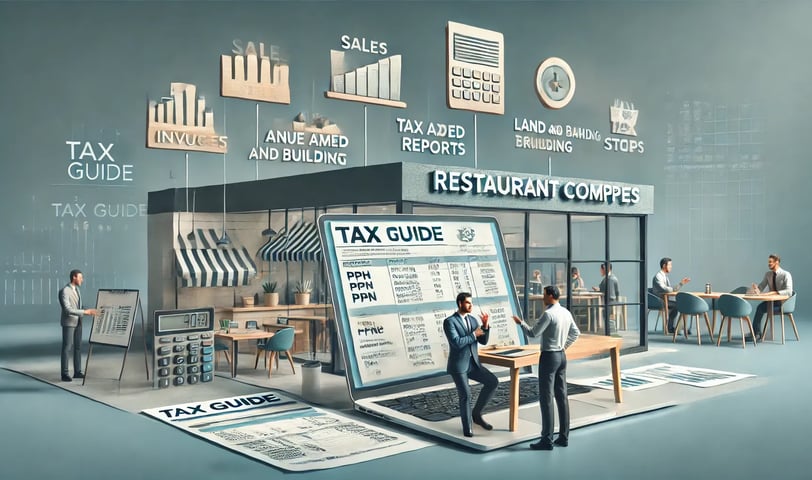 Ilustrasi panduan pajak untuk restoran - SMR Konsultan Pajak Profesional Jakarta