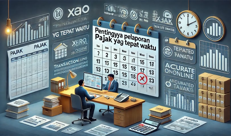 ilustrasi pentingnya lapor pajak tepat waktu - SMR Konsultan Pajak Profesional Jakarta