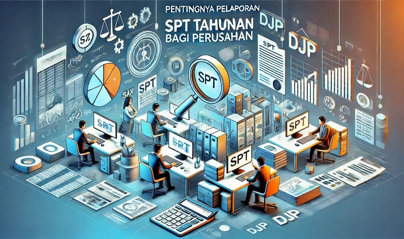 Ilustrasi pentingnya pelaporan SPT Tahunan Bagi Perusahaan - SMR Konsultan Pajak Profesional