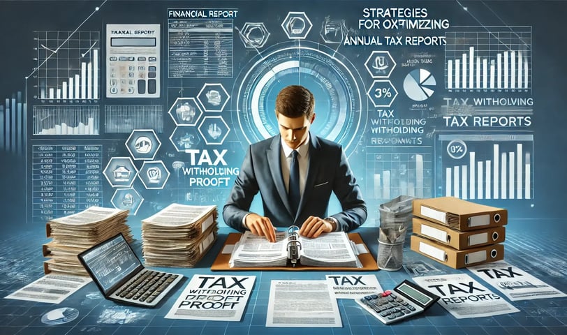 Ilustrasi menyusun strategi mengoptimalkan laporan pajak tahunan - SMR Konsultan Pajak Profesional