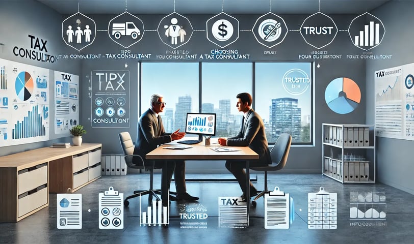Ilustrasi memilih konsultan pajak untuk bisnis