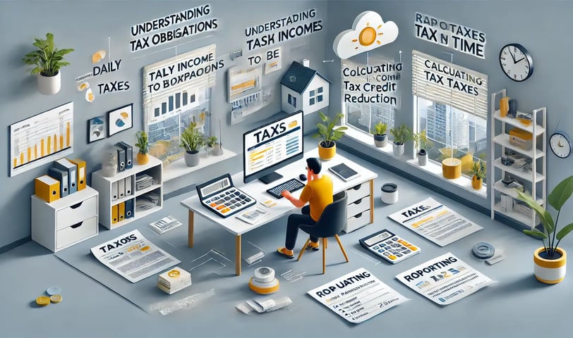 Ilustrasi mengurus pajak freelancer - SMR Konsultan Pajak Profesional Jakarta