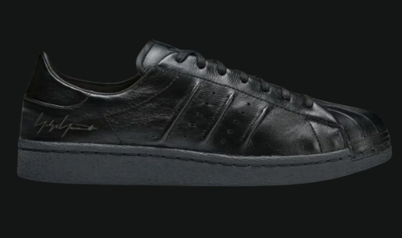 a black sneaker adidas superstar, Y-3 Superstar adidas