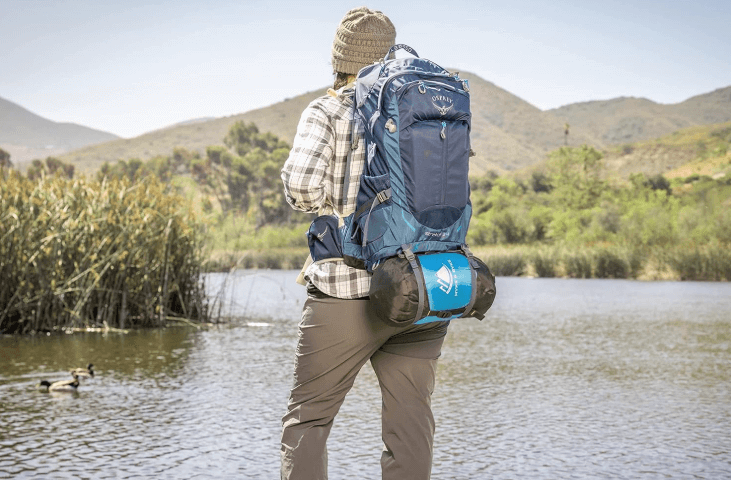 Hyke & Byke Quandary sleeping bag for comfortable backpacking