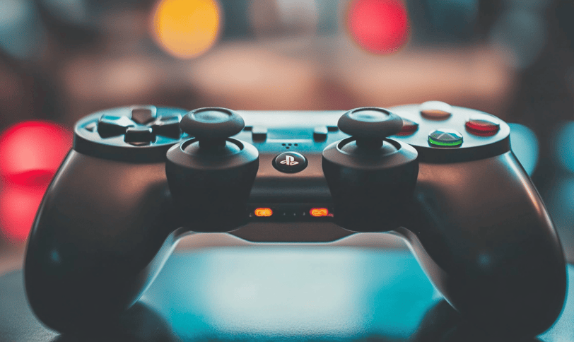 a video game controller controller with two controllers