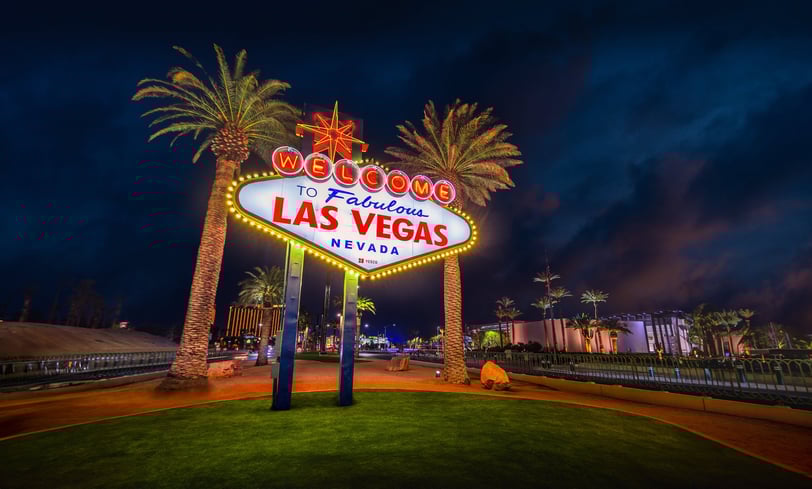a large sign that says welcome to the las vegas sign