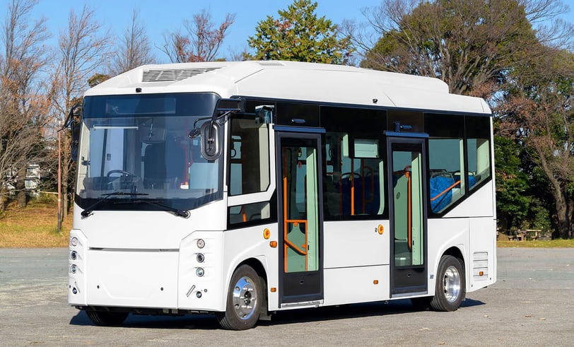 堺市の自動運転の実証実験車両に使われるBYD J6