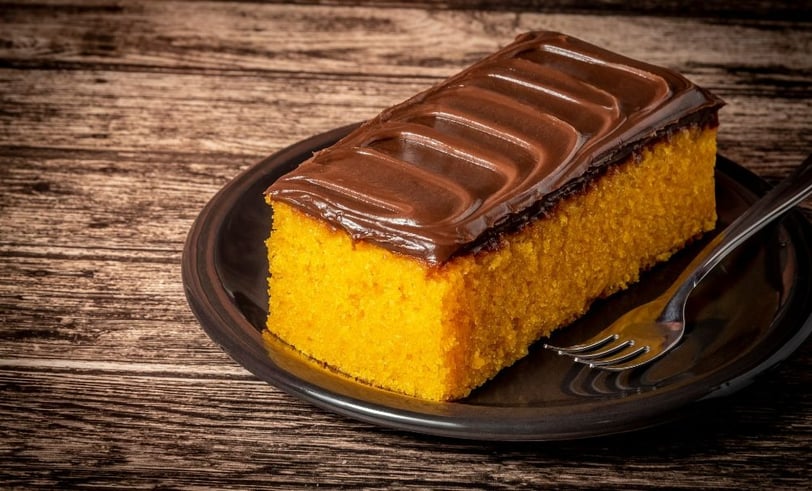 Receita Fitness de Bolo de Cenoura com Whey Protein