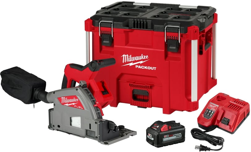 Milwaukee 2831-21 M18 FUEL 6-1/2" Plunge Track Saw 6.0Ah Kit