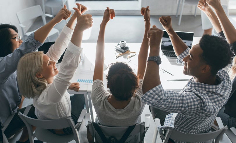 agence commerciale à la performance heureux