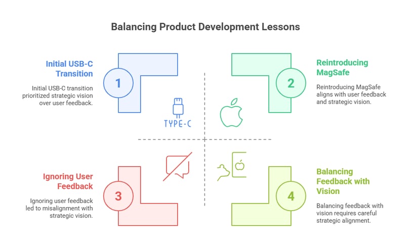 Balancing product development lessons