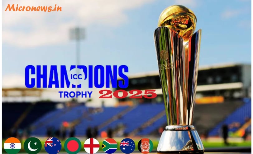icc champions trophy 2025