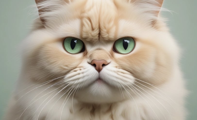 white and gray cat