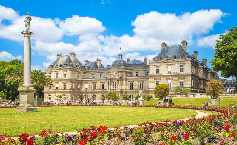 the Luxembourg Garden in Paris