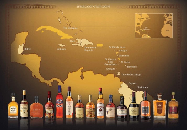 rum wordl map