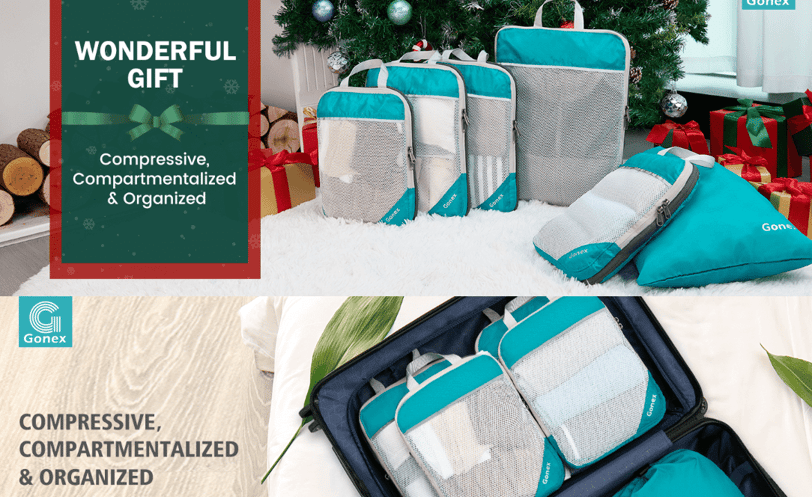 Packing cube, space-saving travel cubes