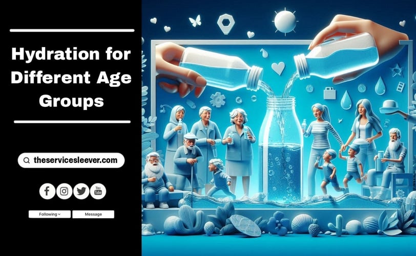 Hydration for Different Age Groups | Purchase Your Water Container Sleeve from Here |