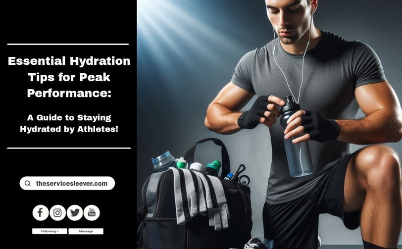 Guide to Staying Hydrated by Athletes | Tips for peak performances