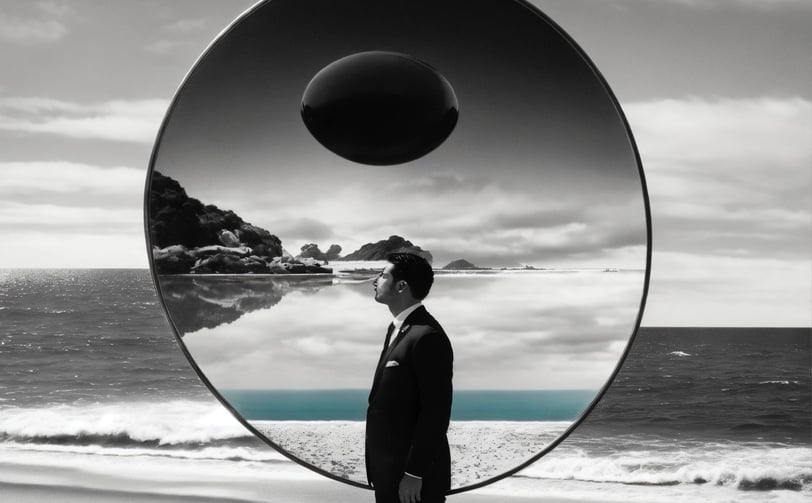 homme en pleine réflexion