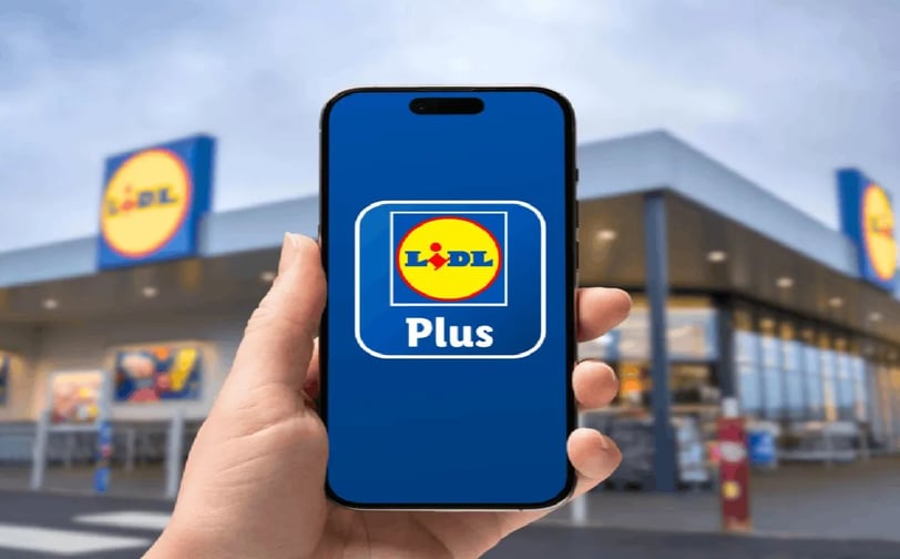 Lidl GB trials Lidl Plus self-scanning feature as part of in-store digital upgrade. Image © Lidl GB