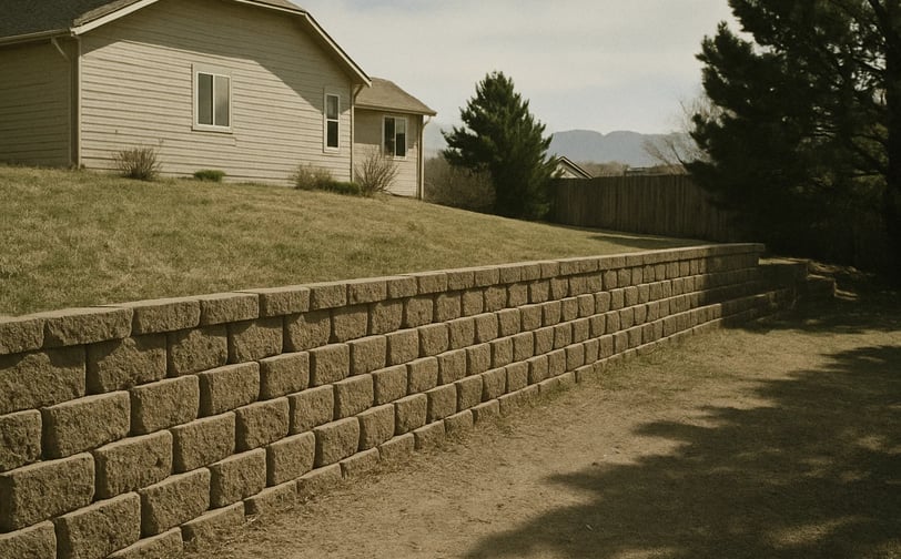 retaining wall colorado springs