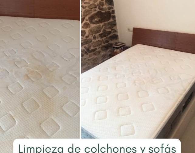 Limpieza real de colchón