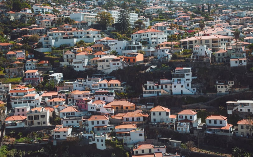Views from around Funchal, Madeira in Portugal