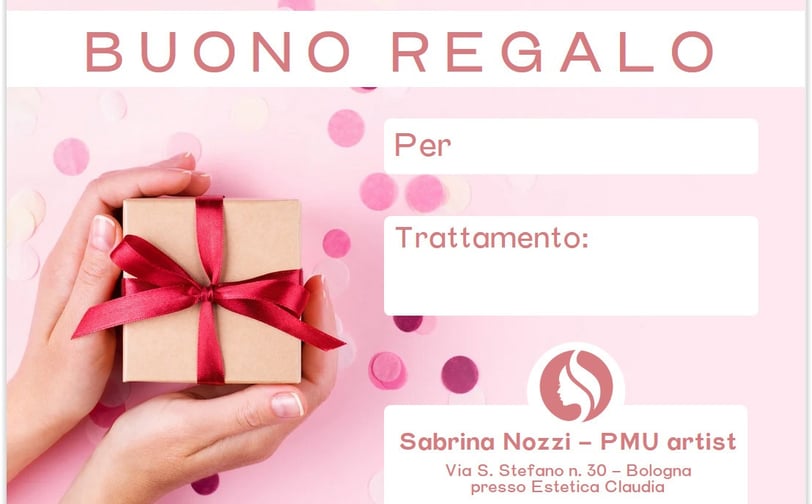 Buoni regalo Microblading Bologna. Laminazione ciglia e sopracciglia