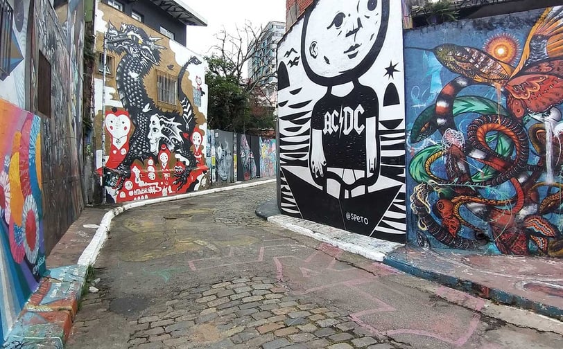 Beco do Batman, Vila Madalena, São Paulo