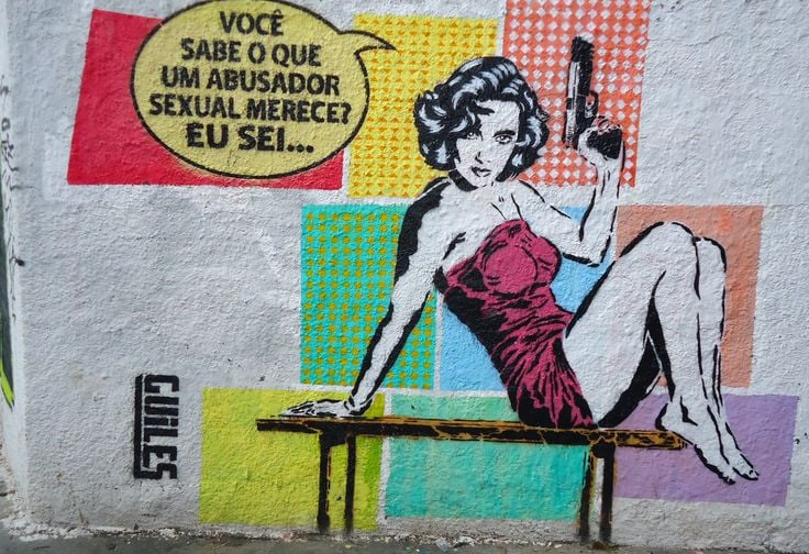 grafite do artista Guiles Art