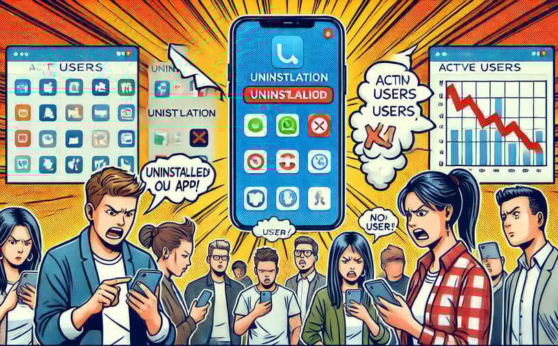 People uninstalling the app