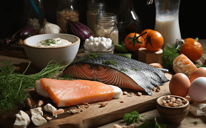 Food rich in Vitamin D