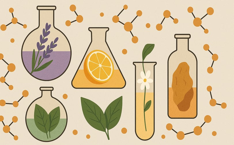 most common molecules in perfume