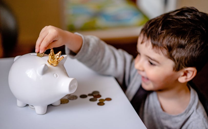 superior spender, Money management for kids, Teaching children about saving,