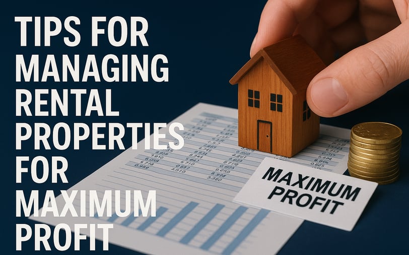 Tips for Managing Rental Properties for Maximum Profit