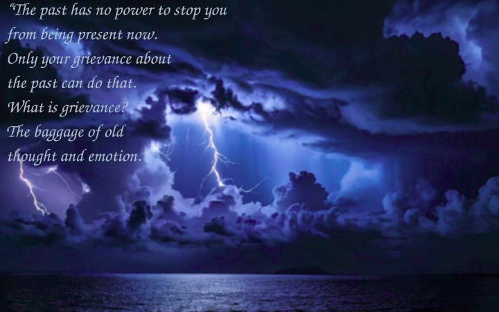 a storm cloud with a quote