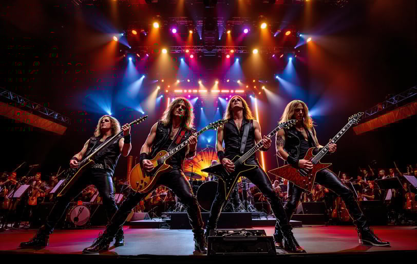 BTS rocks - first semi-virtual band at Rod Rock Music