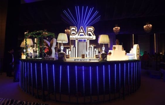 Bar Set Up By Geet Events