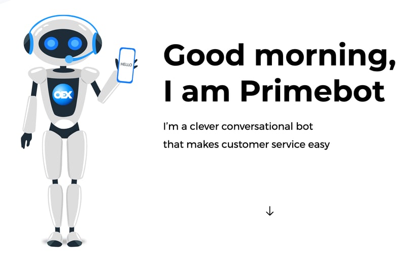 Primebot is a Voicebot from OEX VCC Poland