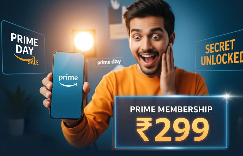 How to Get Amazon Prime Membership in ₹299 Only: Prime Day Sale Edition Amazon Prime Day is Amazon’s biggest annual sale, exc