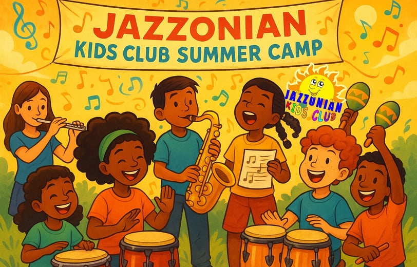 Jazzonian Kids Club Lleva la alegría del Jazz a tu escuela este verano!
